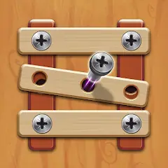 Nuts Bolt Wood Puzzle Game